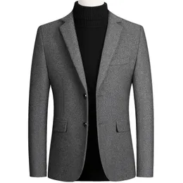 Solid Casual Suit Män Blazers Bröllop för Fashion Coat Höst Slim Fit Brand Costume Prom Party Homme Masculina 220409