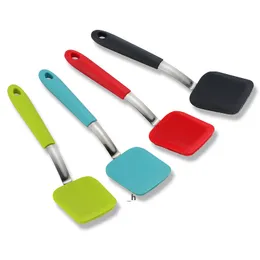 Spazzola per la pulizia Utensili da cucina multifunzione Spazzola per la pulizia Manico lungo Pentola in silicone Spazzole per lavare i piatti Spazzole facili da pulire CCB15364