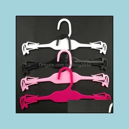 Plasthängare för bh -underkläderhängare hängande färgfolk underkläder droppleverans 2021 rack kläder hushållsorganisation hem trädgård js