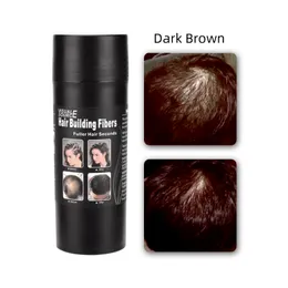 15g Dark Brown Hair Fiber Granules 1pc Disposable Banquet Party Men's Women's Densifying Dyeing Drying Loss Covering