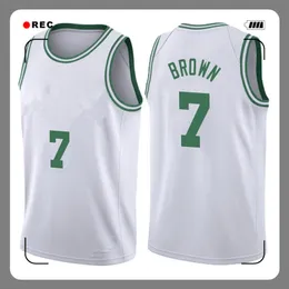 Jayson 0 Tatum Jersey Larry 33 Bird Marcus 36 Smart Jaylen 7 Brown Gordon 20 Hayward Basketball Jerseys stitched Logos 00