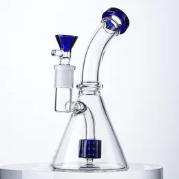 Розовый душ Bong Perc Heady Seagles Bongs кальяны DAB нефтяные буровые установки стакан курить изогнутые трубы труба толщиной толщиной толщиной водный воск