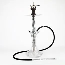 Narghilè arabo nuovo arrivo 2023 Set narghilè Shisha in vetro stile primavera grande