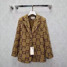 Ternos femininos blazers designer de luxo de alta qualidade lindo clássico blazers femininos roupas com letras completas primavera novos tops lançados