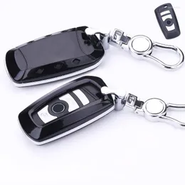Keychains Paint Craft Car Key Cover Case Holder Ring Chain ABS Alloy For X3 X4 X5 X6 1 3 4 5 6 7 Series GT Miri22