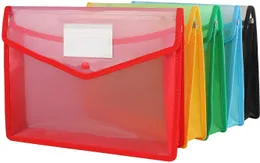 File Wallet Envelope Expanding Files Folder Document Organizer Pocket Waterproof Accordion File Pouch Office Storage for A4 Size