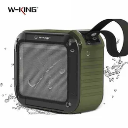 W-KING S7 Portable NFC Wireless Waterproof Bluetooth 4.0 Speaker with 10 Hours Playtime for Outdoors/Shower 4 colors156j251J