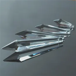 Ljuskronor kristall 38mm/50mm/63mm/76mm/100mm Clear Prismhänge delar glasbelysning för salechandelierchandelier