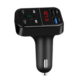 iPhone XR XS 최대 Xiaomi Samsung Quick Car-Charger Phone Charger 어댑터를위한 이중 USB 자동차 충전기 W220328