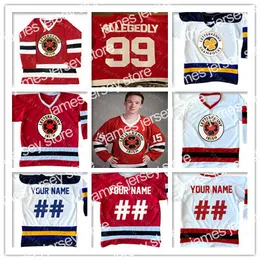 New Custom Men's Letternny Irish Jersey Hockey 69 Shoresy 68 Reilly Embroidery aany name anmate koleys red whit