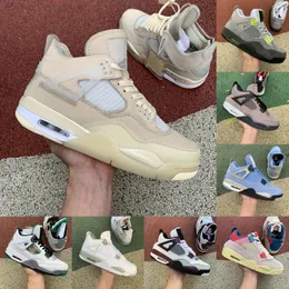 2023 Jumpman men women casual shoes 4s Union Guava Ice White Sail TAUPE HAZE sneakers University Blue Fire Red Black Casual comfort and versatility Cat White Cement