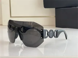 Retro-Marke Herren-Designer-Sonnenbrillen für Männer und Frauen, heiße Damen-Retro-Brillen für Frauen. Verbundene rahmenlose Löwenmuster-Beine-Design. Modische randlose Sonnenbrille