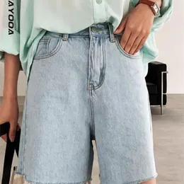 Genayooa Streetwear Riker Shorts Women Corean Style Summer Cotton Denim Jeans High Weist Cool Short Feminino Chic 220629