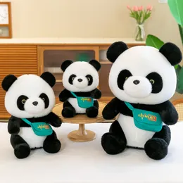 Neue kreative Cartoon Panda Plüschtier Puppe Umhängetasche kleine Panda Puppen Kinder Weihnachtsgeschenk