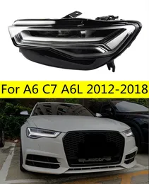 LED Lamps For A6 C7 A6L 20 12-20 18 MATRIX DRL Daytime Running Light LED Turn Signal High Beam Headlights