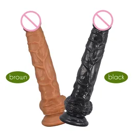 SXXY PVC-Dildo, realistisch, 17,8 cm, flexibel, weich, gefälschte Penisvenen, lebensechter Nachahmer, sexy Spielzeug für Erwachsene für Frauen, Umschnalldildo, sexy Shop