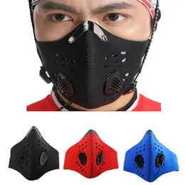 Respirator Face Mask With 1 Filters For Pollution Pollen Allergy Woodworking Running Washable Neoprene Half Face Mouth Mask2202