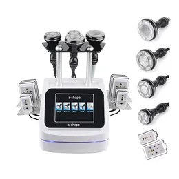 6 in 1 S body shape cavitation Slim Equipment 30k lipolaser ultrasonic 40k cavitation rf slimming machine