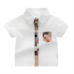 Yeni Çocuk T-Shirt 2022 Yaz Moda Beyaz Yakası Kısa Kollu Erkek Kız Kızlar Tişörtler Tişört Yüksek Kaliteli Çocuk Giysileri