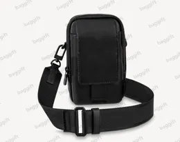 10A L Bag Cross Body Men S-LOCK VERTICAL WEARABLE Mini Wallet Taschen Handytasche DB.PHONE Purse Shadow Taurillon Leder Makassar Canvas M81060 m