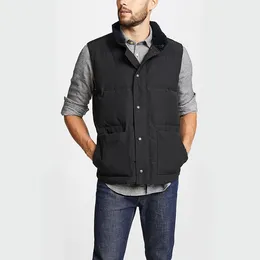 Winter Warm Canadas Goose Mens Womens Designers Downs Downs Downs Jackets Gilet Hommes Luxury Bodywarmer Manteau Label Black Quality Coats M-2XL