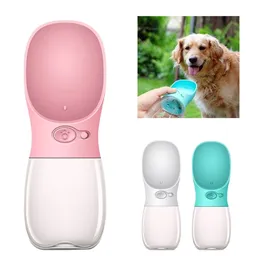 Portable Pet Dog Water Bottle for Dog and Cat Travel Drinking Bowl Outdoor Pet Water Dispenser Feeder Bottle Outside Pet Product T200713