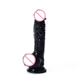 seksowne zapasy czarne duże dildo refeelike frajer męska dorosła kobieta masturbacja masturbacja ogromna penis produkt porno gej