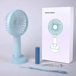 Ventilatori elettrici portatili USB Mini portatili di ricarica portatile Dormitory Dormitory Desktop Silent Small Electric Fan Wholesale all'ingrosso