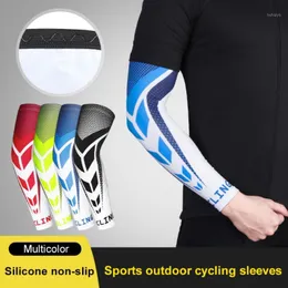 Elbow & Knee Pads 1 Pair Arm Sleeve Adult Polyester Moisture Wicking Breathable Cooling Sunshade Hand Protection Cover