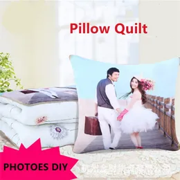 PO Custom Pillow Cotton Office Carcion Cushion Cover Cover بطانية طباعة ثقافة الشركة هدية 220622
