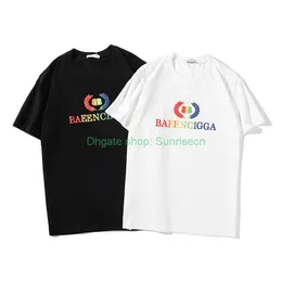 Designers de camisa masculina para homens 2022 Camisas casuais camisas ruins Crew Crew pescoço de manga curta camisetas 2 color