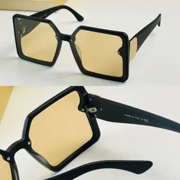 Kvadratisk ram i svart röd acetat solglasögon för män sommar resor glasögon överdimensionerade sexiga kvinnor stil anti-ultraviolett retro platta mode rektangel glasögon