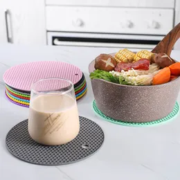 Andra köksredskap Air Fryer Pad Silikon Honeycomb isolering Pads Tea Coaster Table Pades Pot Pad Nordic Style