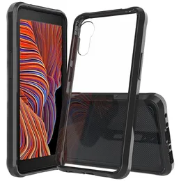 حالات Silicon TPU/PC لليئة لـ Samsung Galaxy Xcover 5 Fundas Capa Capa Crystal Clastal Cloy Shell Cover × 5