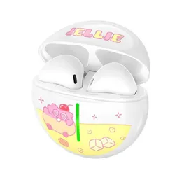 The Jellie Monster Designer Cute TWS Bluetooth Earphone Bluetooth High Fidelity Wireless Cuffie Cuffie Gentile per bambini per bambini e adolescenti Nuovi