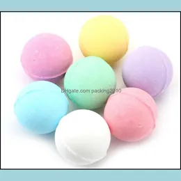 Other Bath Toilet Supplies Home Garden Natural Bubble Bomb Ball Explosion Salt Balls Essential Oil Handmade Spa Salts 40G Drop Delivery 20