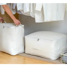 Оксфордская одежда одеяла для хранения сумки спальня постельное белье Организатор большой емкости шкаф для гардероб Организатор подвязки для хранения кубики