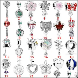 Charms Schmuck Erkenntnisse Komponenten Original Perlen Weiß Kupfer Ballon Box Liebe Stil Wild String Stücke Diy Perlen Drop Lieferung 2021 Vfx