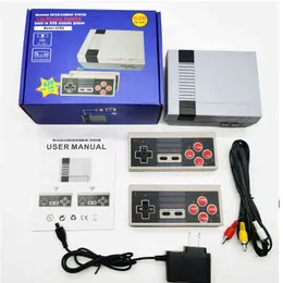 Trådlös mini-TV-videospelkonsol, NES 8-bitars konsol, inbyggda 620 retrospel, support TV-utgång, barns present H220426