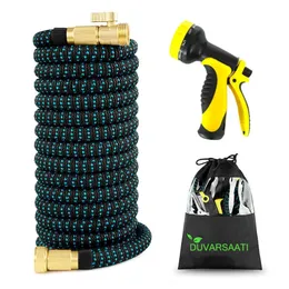 Expandable Garden Magic Hose Flexible Garden Water Hose High Pressure For Car Hose Pipe Plastic Hoses To Watering With Spray Gun T200530