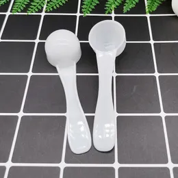 5g Measuring Spoon Coffee Teaspoon Plastic Liquid Spoon Milk Powder Spoons Round Bottom Design Individually Package HH22-271