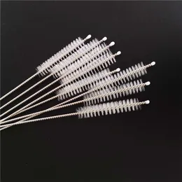 Tubo di aspirazione per capelli in acciaio morbido 20cm 23cm 24cm 27cm Detergente Spazzole lunghe Nylon per bottiglia Acquario Spazzola per tubi Strumenti per la pulizia della casa Spazzola per cannuccia