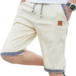 Летние мужские шорты из хлопка, пляжные, с эластичной резинкой на талии, повседневные, ABZ319 220715