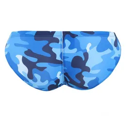 Men's Swimwear Camouflage Mens Swim Briefs Bikini Sexy Swiming Trunks For Man Swimsuit Bathing Suit Beach Shorts Gay Desmiit 280s