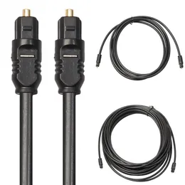 Digital Optical Audio Cable OD4.0 Toslink 1m 1,5m 2m 3/5m 10m SPDIF MD DVD Guldpläterad kabel hög kvalitet