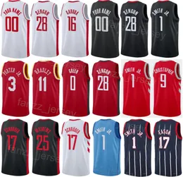 Print Declaration City Basketball Edition Dennis Schroder Jersey 17 Garrison Mathews 25 Josh Christopher 9 Tari Eason 17 Trey Burke 3 Jabari Smith Jr 1 Ícone Mulher Mulher Mulher