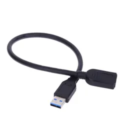 USB 3.0 USB3.0 мужчина для женской даты кабельный Adpeter 13 дюймов 13 дюймов суперскоростной черный для ПК ноутбук 100 штук в наличии