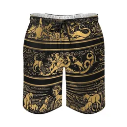 Men's Shorts Game Of Gold Men'S Beach 3D Printing Loose Surf Board Beachwear Got 7 Kingdoms Astrolabio Stark BaratheonMen's