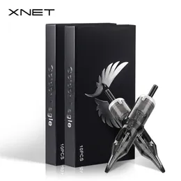 XNET 20 SZTUK Tattoo Cartridge Igła Okrągły Liner jednorazowy Sterylizowany Bezpieczeństwo Makeup 01RL 03RL 05RL 07RL 09RL 220316