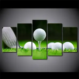 Campo da golf Club Tee Ball Decorazione della parete di casa Canva Picture Art Stampa HD Pittura su tela per soggiorno Senza cornice